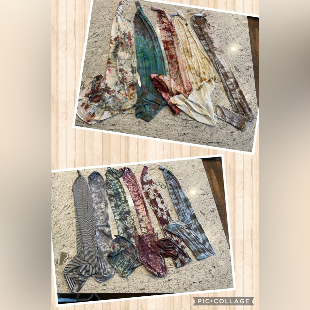 Large Ooakshell head wrap lot